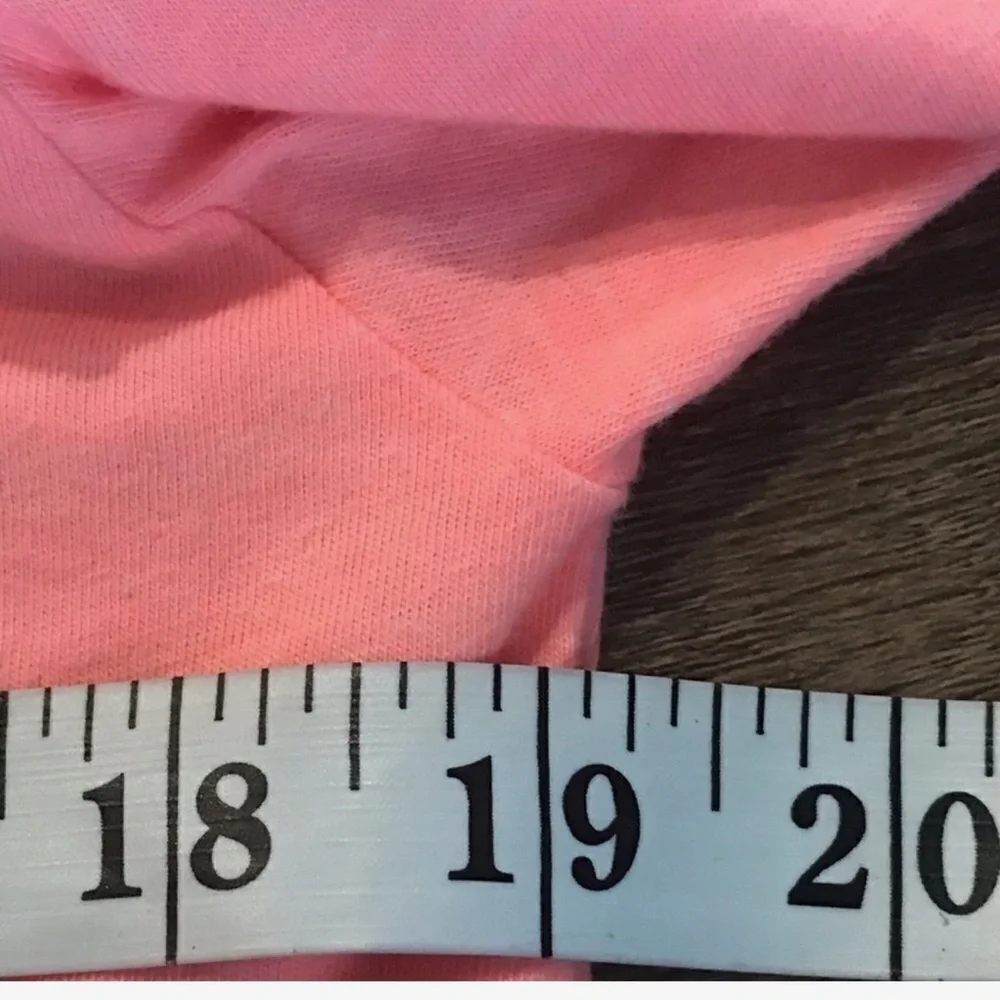 Justice Peach Hoodie with Graphic Sleeves